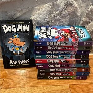 Dog Man Book Series by Dav Pilkey